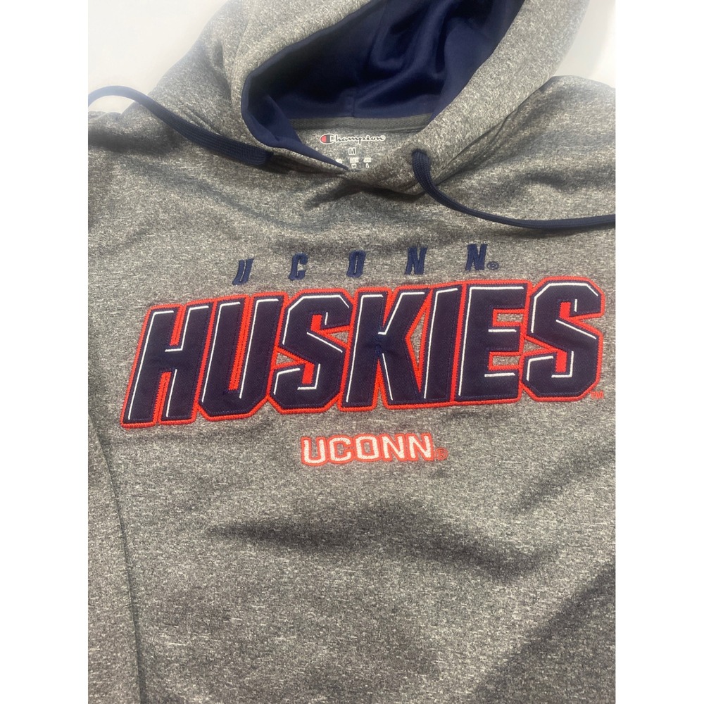 UConn Huskies Champion‎ Hoodie Mens Size M Pullover NCAA Collegiate - Picture 3 of 10